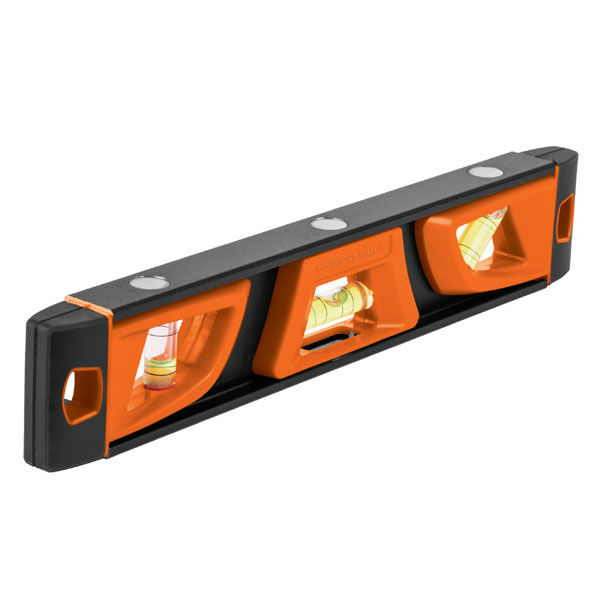 Nivel Torpedo magnetico, Cuerpo de aluminio 10"