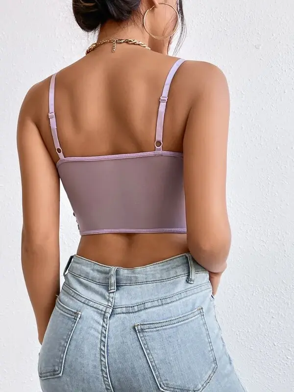 Miniatura: Top Lila Bordado