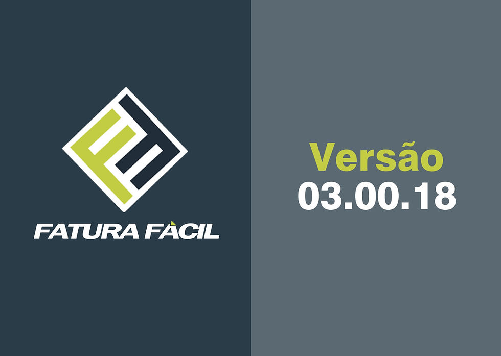 Melhorias e correções foram implantadas na versão 03.00.18