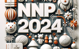 DALL·E 2024-01-16 22.07.10 - A festive yet minimalistic image featuring the text 'NNP 2024