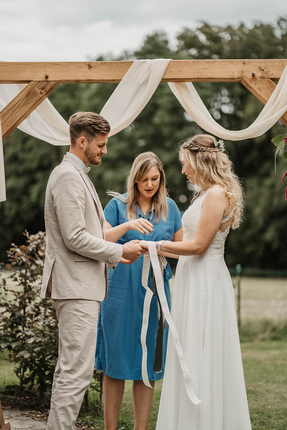 Freie Trauung Lienen Boho Handfasting