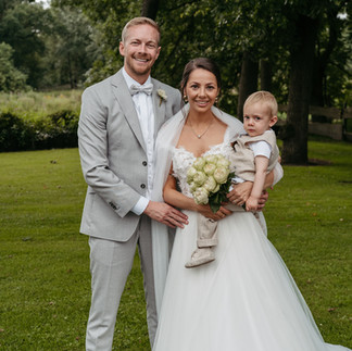 Kleine frische Familie