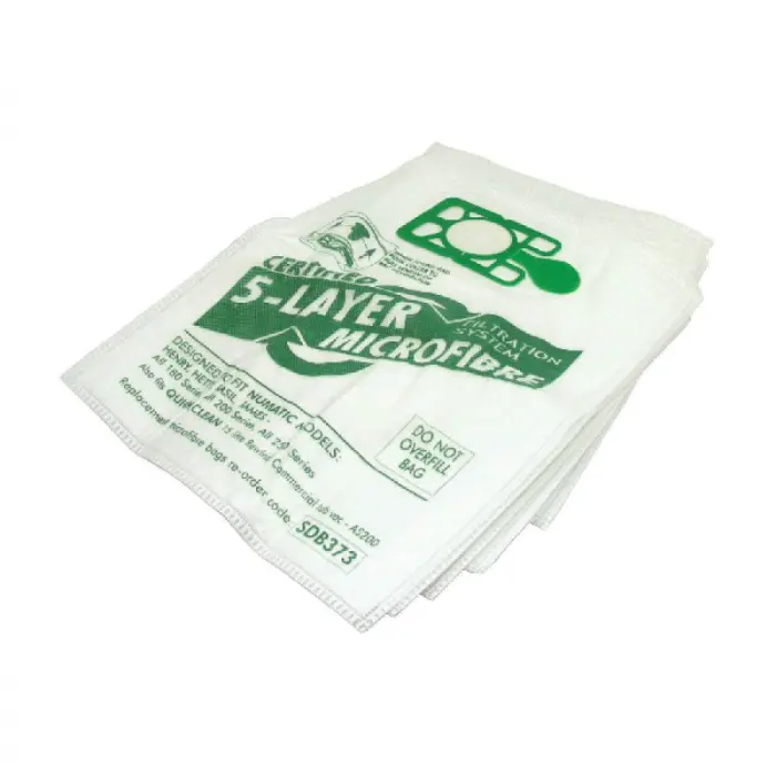 Numatic Type Microfibre Vacuum Bags - Pack of 10
