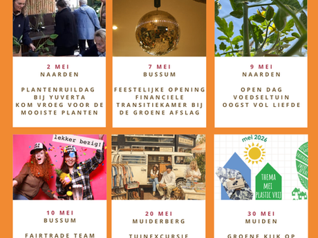 Duurzame agenda mei