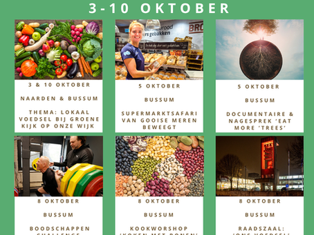 Duurzame agenda oktober