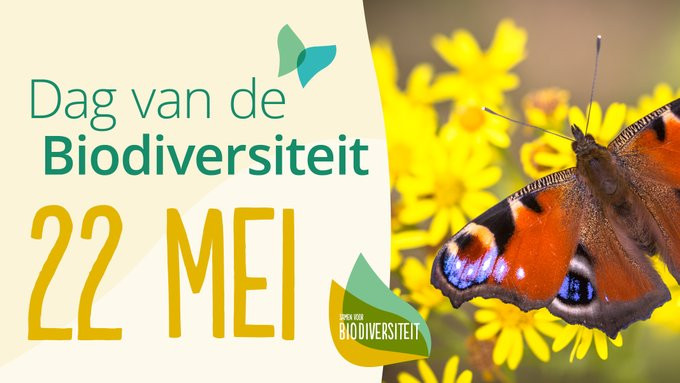 Flyer ter promotie van de Dag van de Biodiversiteit.