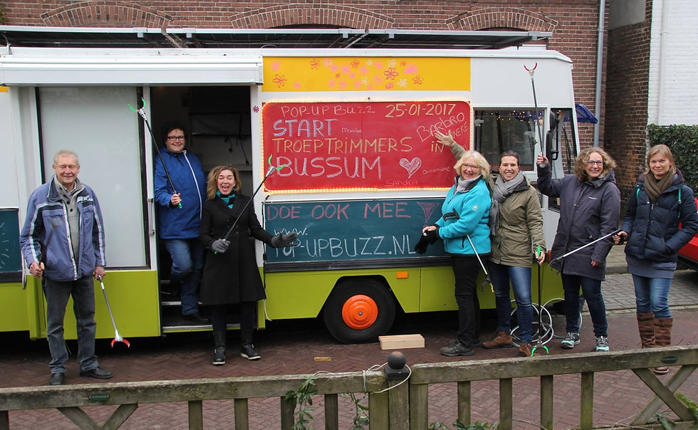 pop-up buzz troeptrimmen Bussum