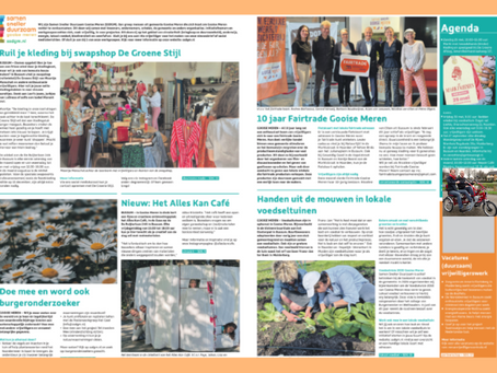 Lokale adressen uit de krant
