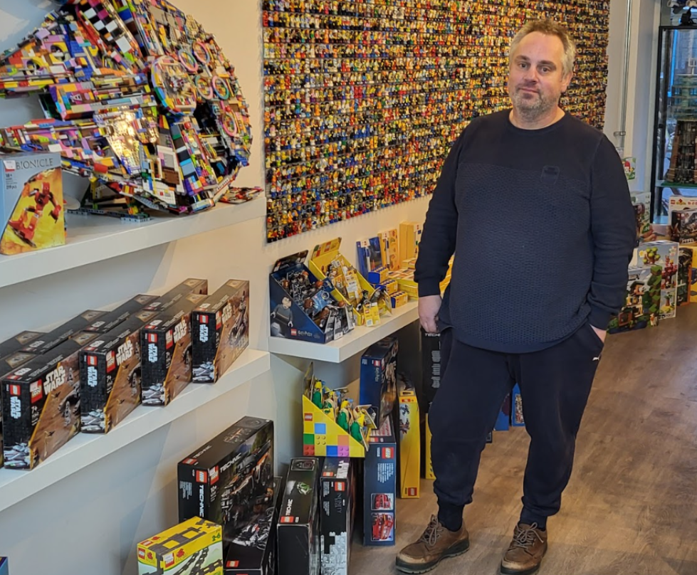 Dennis de Vos van de Bouwsteenwinkel.