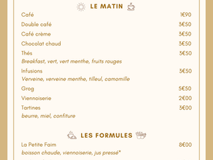 Création de menus personnalisés