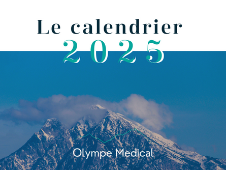 Réalisation d’un calendrier annuel personnalisé pour Olympe Medical