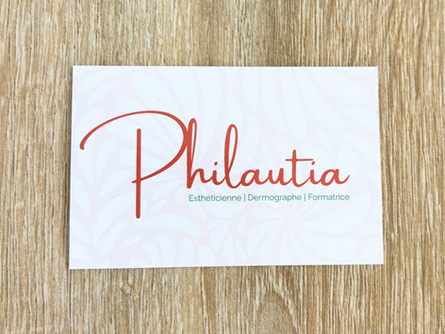 De nouvelles cartes de visites pour Philautia