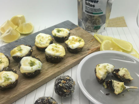 Nutrinibbles Lemon Cheesecake Tarts