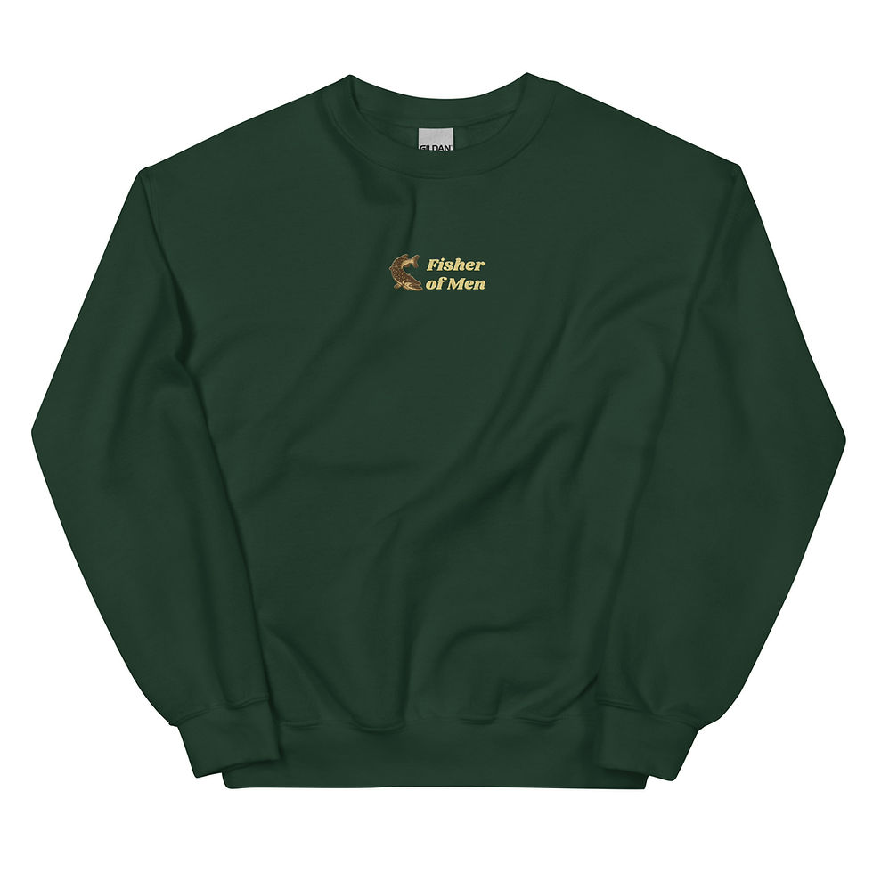 Thumbnail: Adult Fisher of Men Crewneck