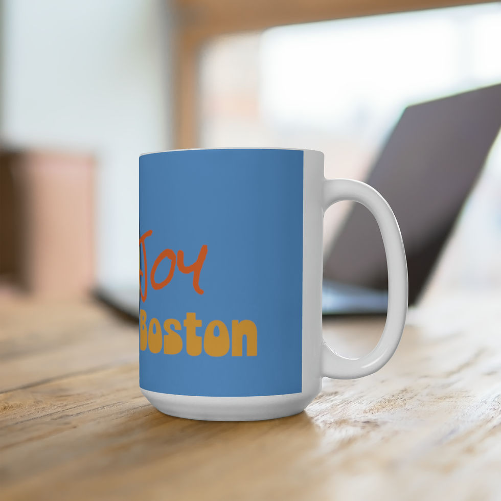 Thumbnail: Be-In Joy Boston Ceramic Mug 15oz