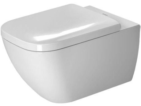 Thumbnail: Duravit Happy d.2 Wall Mounted Toilet 222109