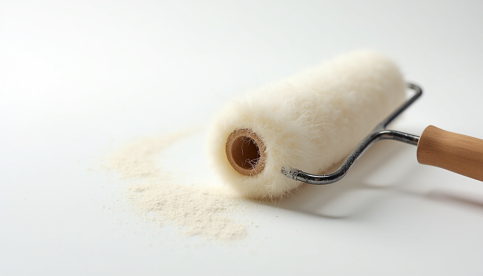 Why Lambswool Rollers Outperform Cheap Throwaway Rollers in Efficiency and Longevity