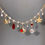 Thumbnail: BEACHY RED rhinestone necklace