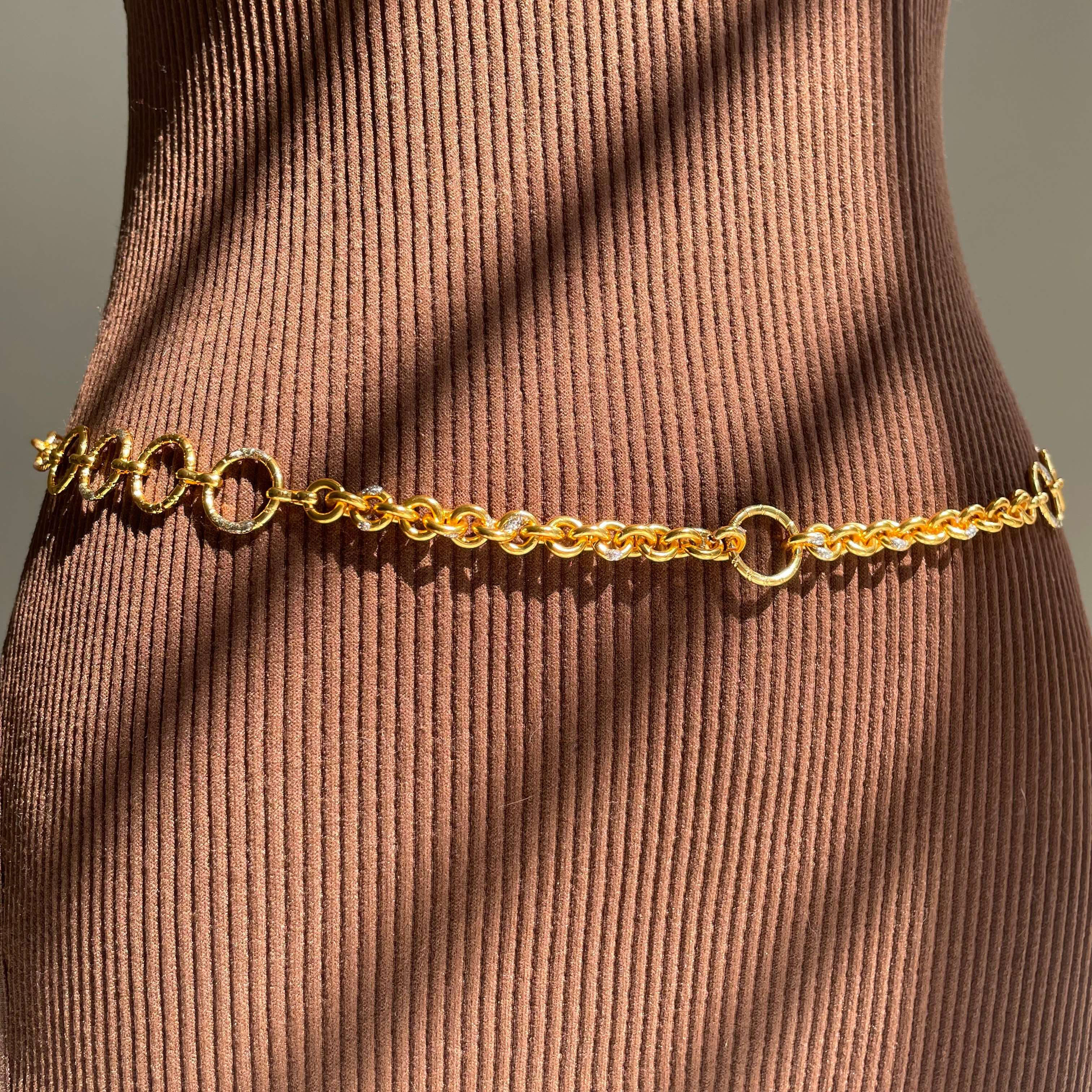 LINK GOLD waistchain