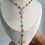 Thumbnail: PEARL PETAL lariat necklace