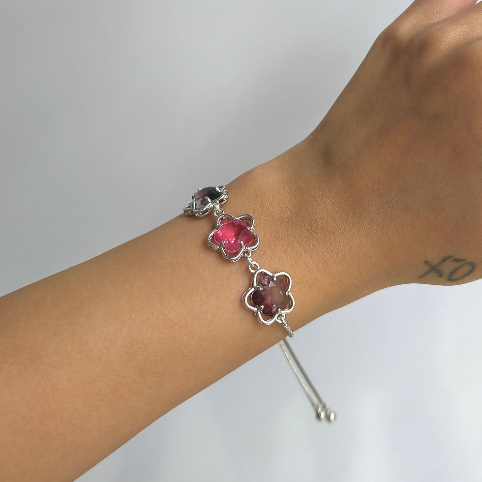 Thumbnail: SILVER FLOWER bracelets