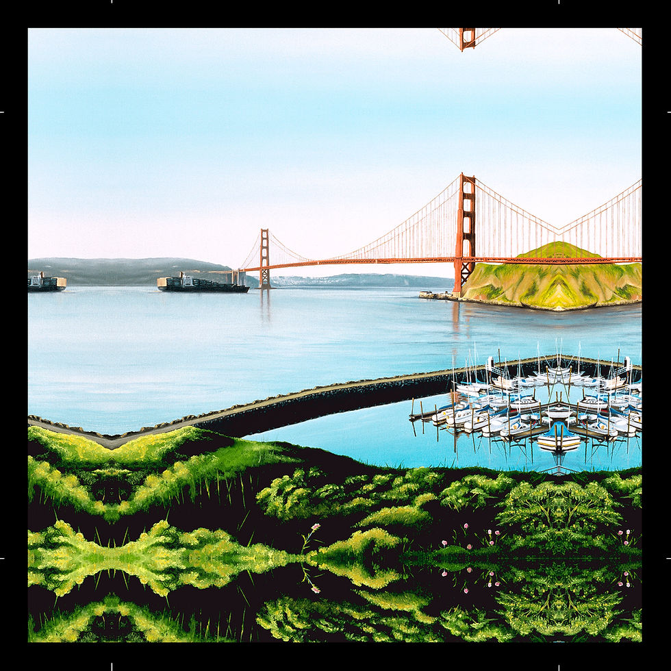 Thumbnail: Giclée - Canvas Stretching Edge Wrap