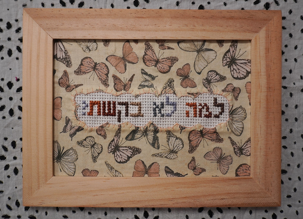 למה לא ביקשת