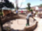 Water tanks being installed with money raised by the school to help children in Uganda