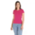 Thumbnail: Women's Short Sleeve Round Neck T-shirt #THEADAM
