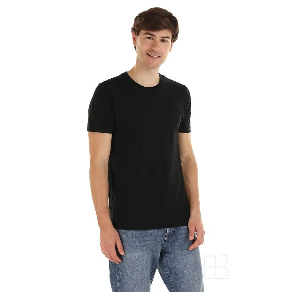 Thumbnail: Men's Premium Short Sleeve Round Neck T-Shirt #TCOMAPR