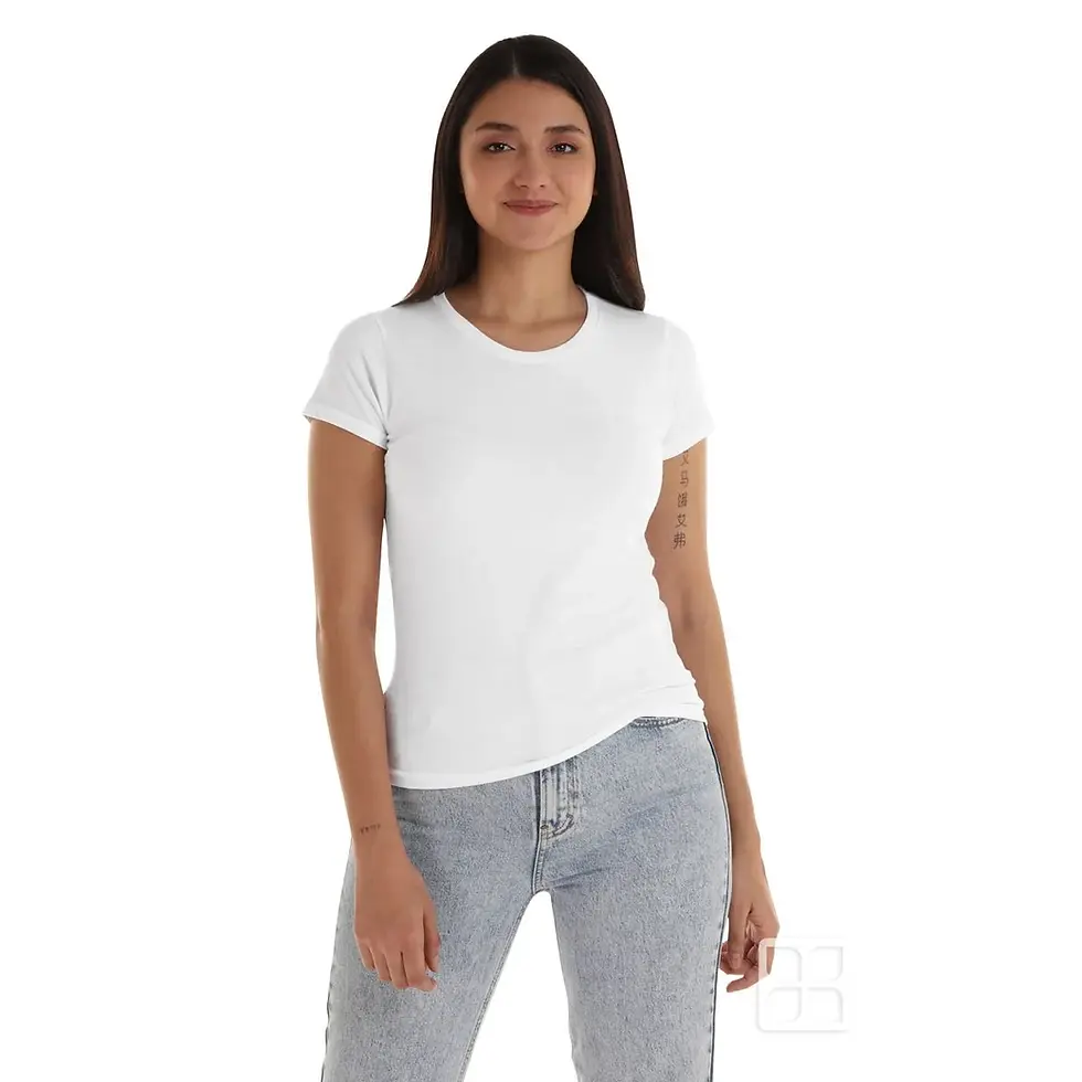 Thumbnail: High Quality Women's Round Neck Short Sleeve T-Shirt #TDAMAPR