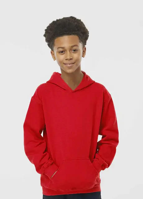 Thumbnail: Youth Hoodie Hooded Sweatshirt #3320B