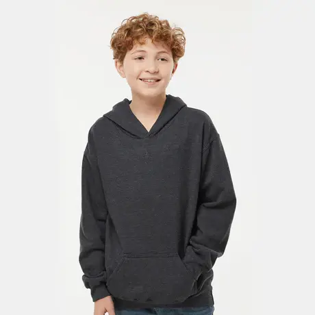 Thumbnail: Youth Hoodie Hooded Sweatshirt #3320B
