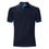 Thumbnail: Men's combined waffle polo shirt #MA710