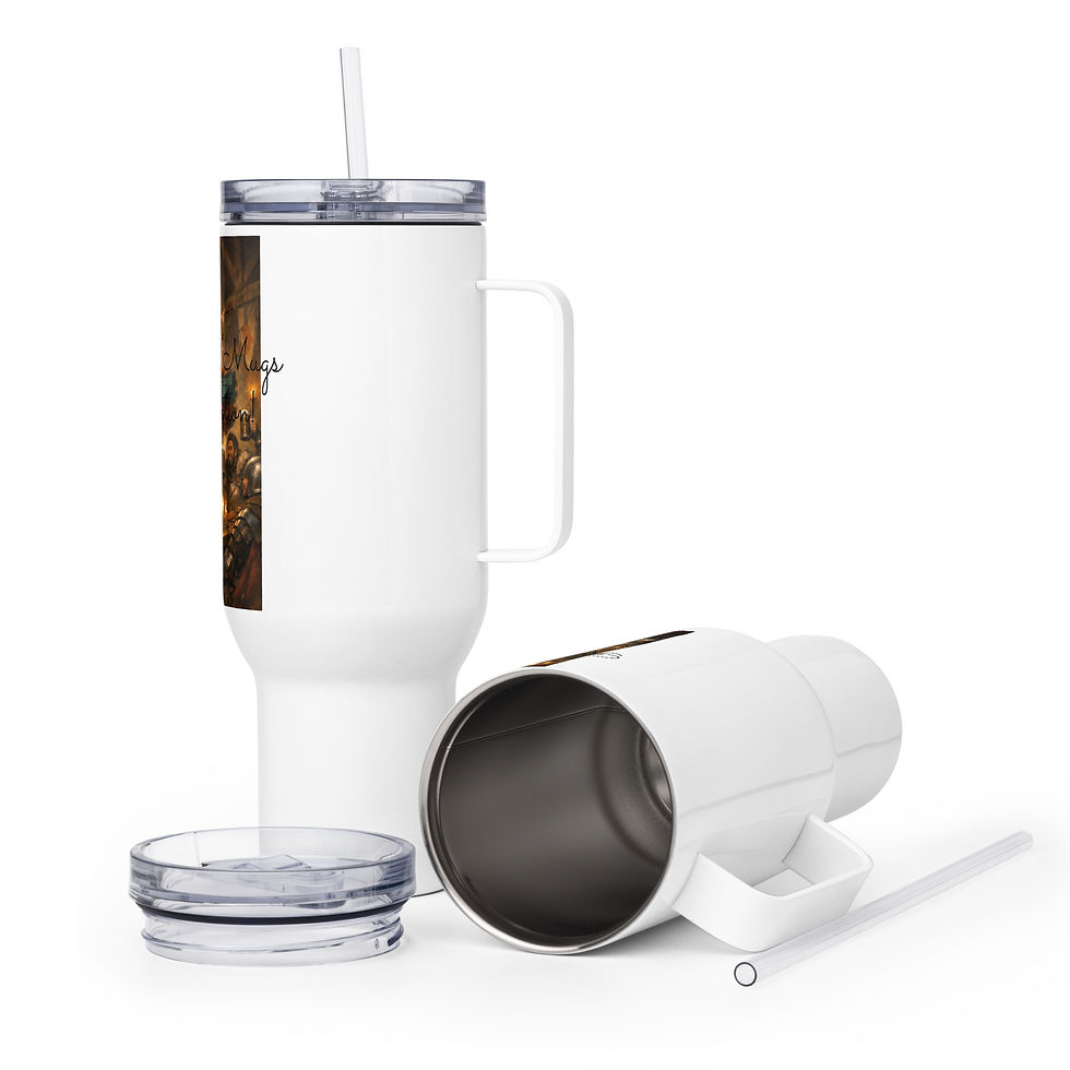 Thumbnail: Raise Your Mugs - Travel Mug