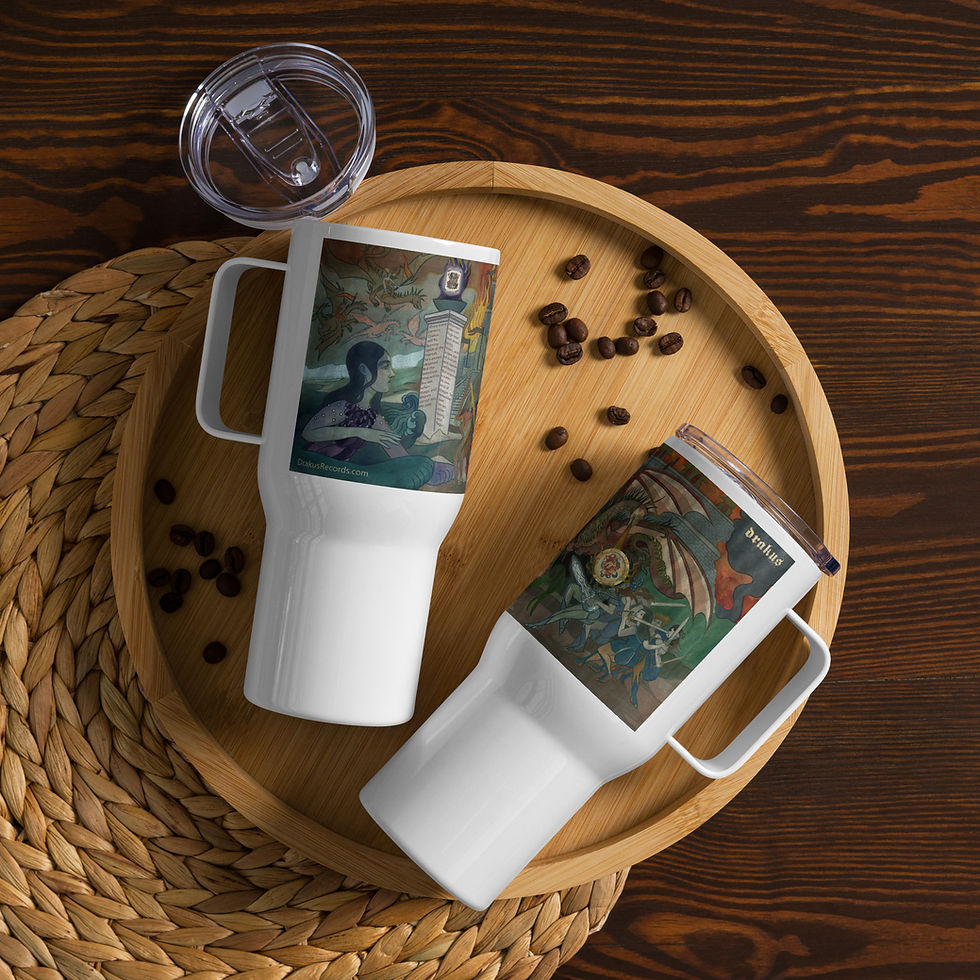 Thumbnail: Drakus Gatefold Sleeve Travel Mug