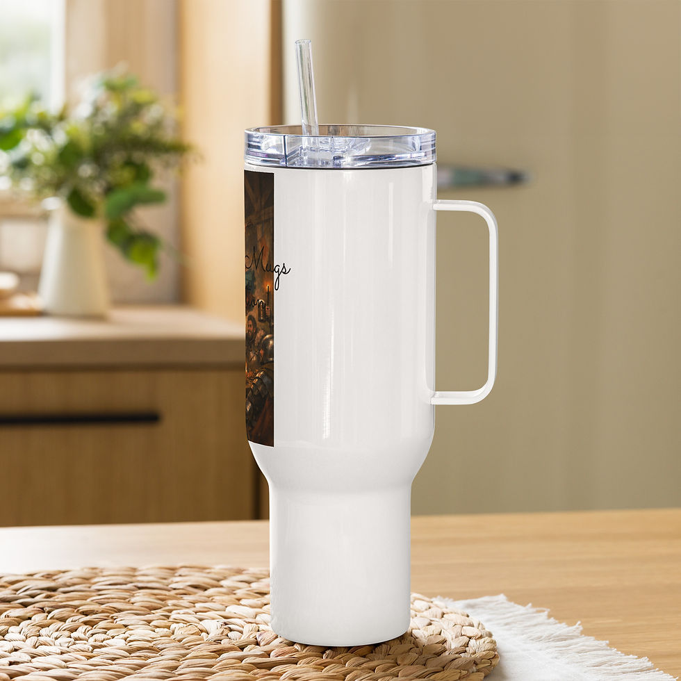 Thumbnail: Raise Your Mugs - Travel Mug