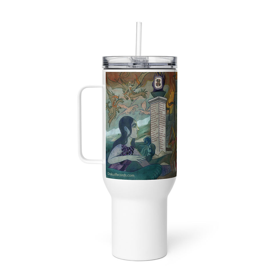 Thumbnail: Drakus Gatefold Sleeve Travel Mug
