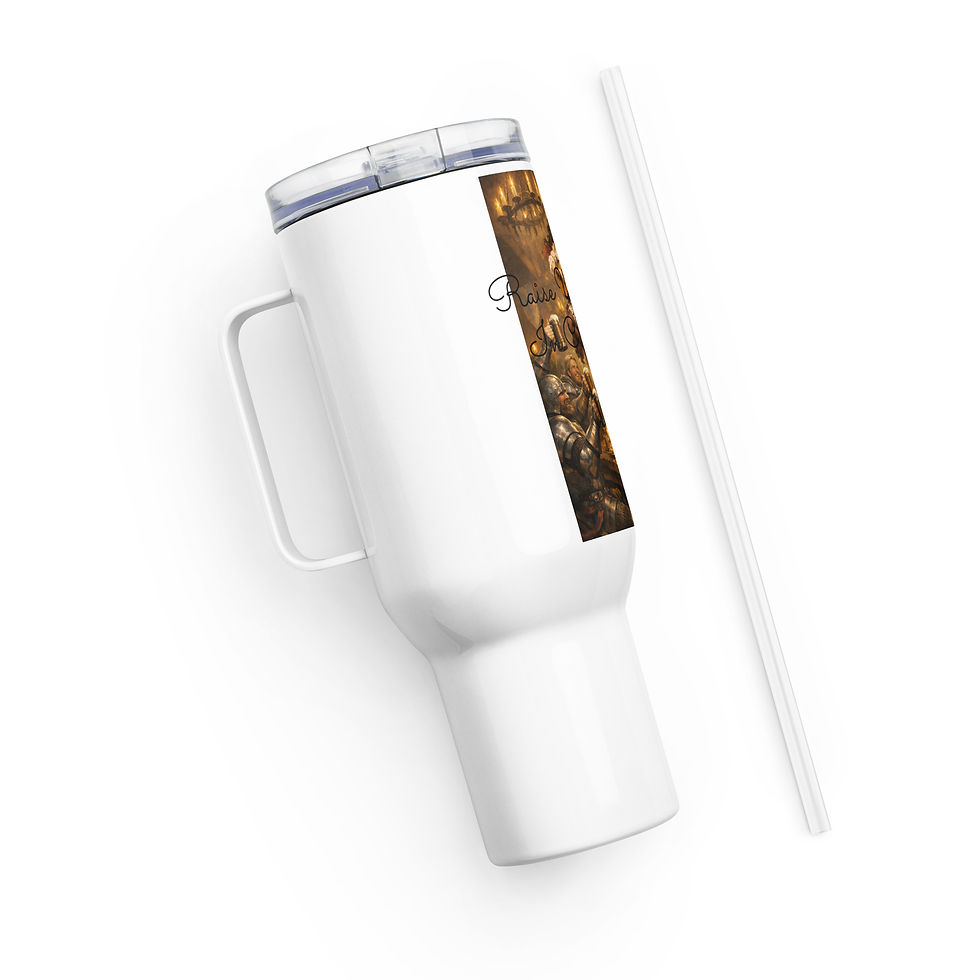 Thumbnail: Raise Your Mugs - Travel Mug