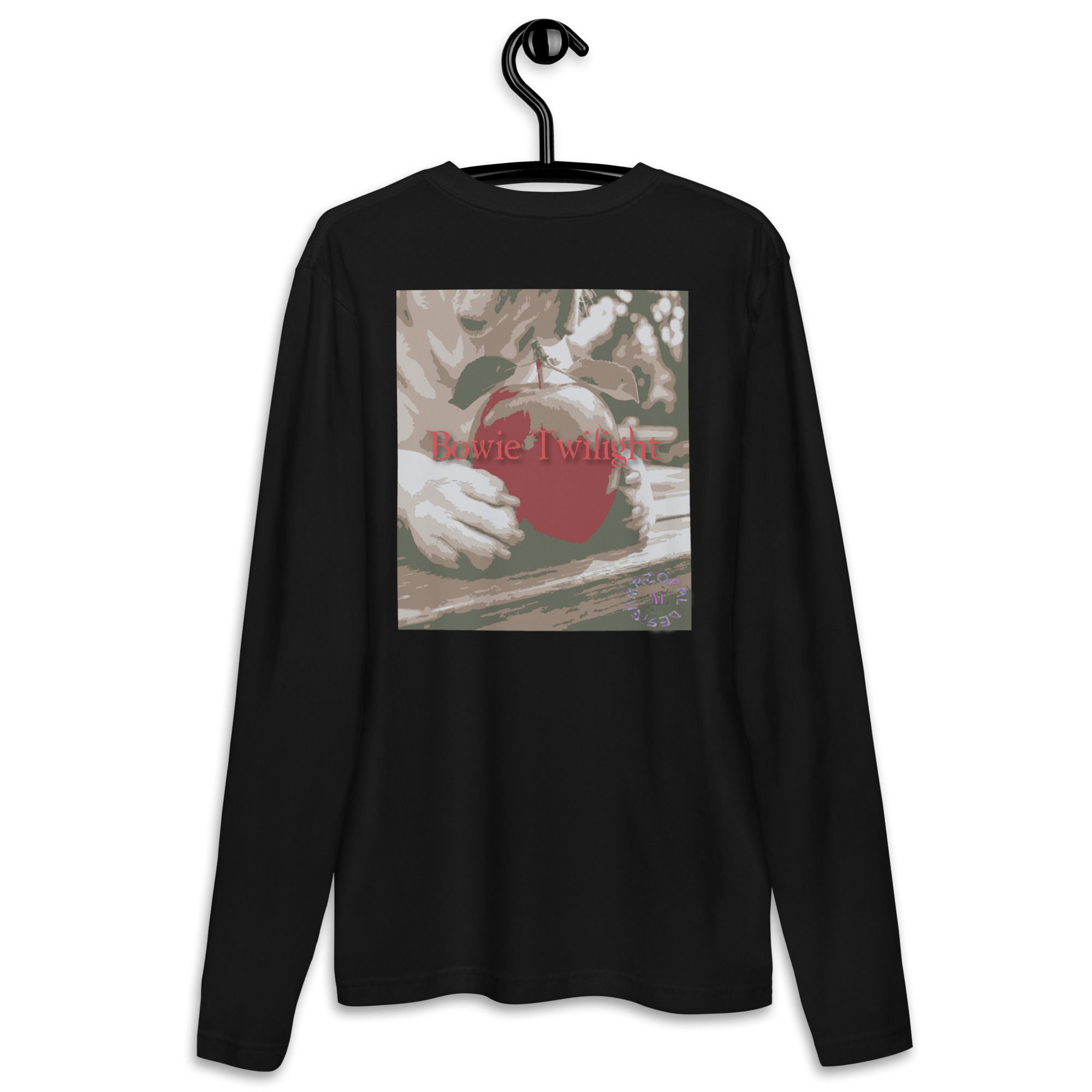 Bowie Twilight Long Sleeve Fitted Crew