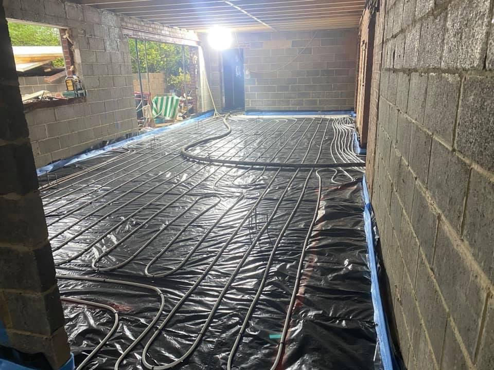 Thumbnail: Screed and underfloor heating 
