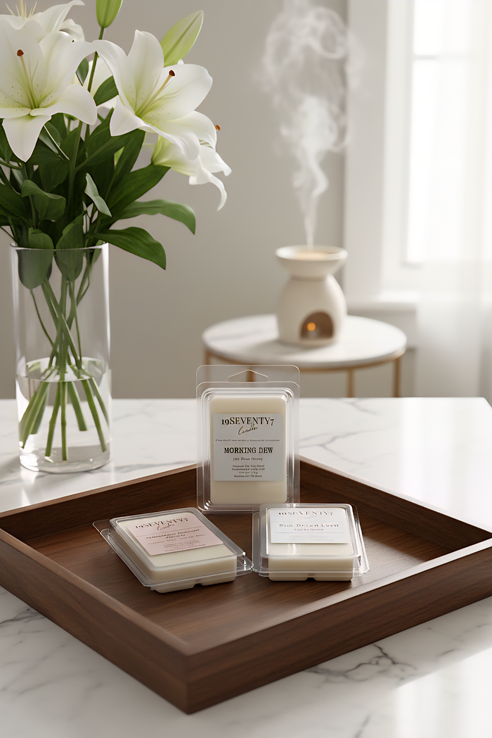 Clam shell wax melts