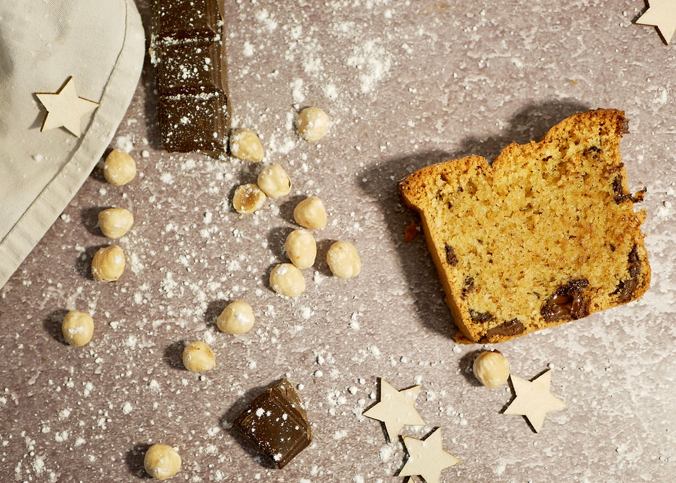 Cake Sucré Sans Gluten aux Noisettes et Chocolat