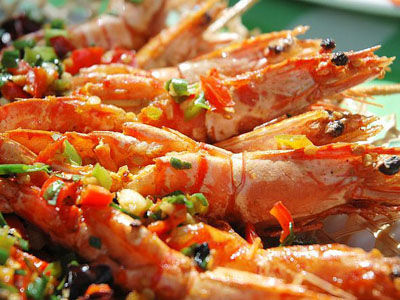 prawns