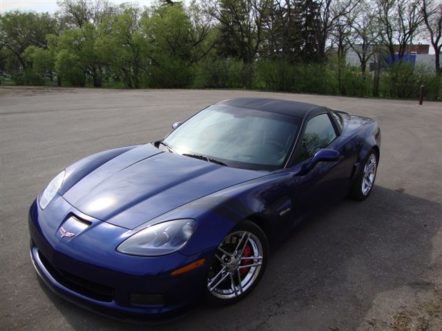 Carbon fiber vinyl Corvette decals.
