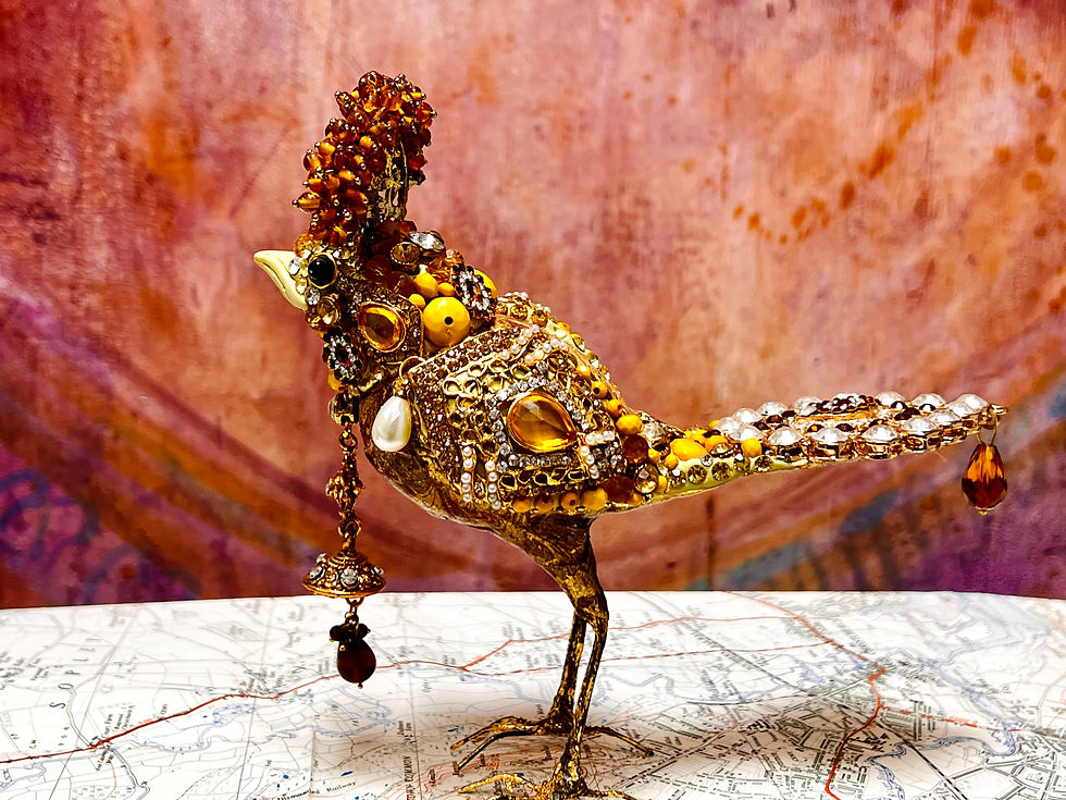 Thumbnail: Superb Exotic Tawny Sparkle Finch