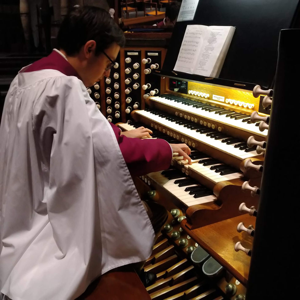 Organ Scholar, Coventry Cathedral 2020-2021