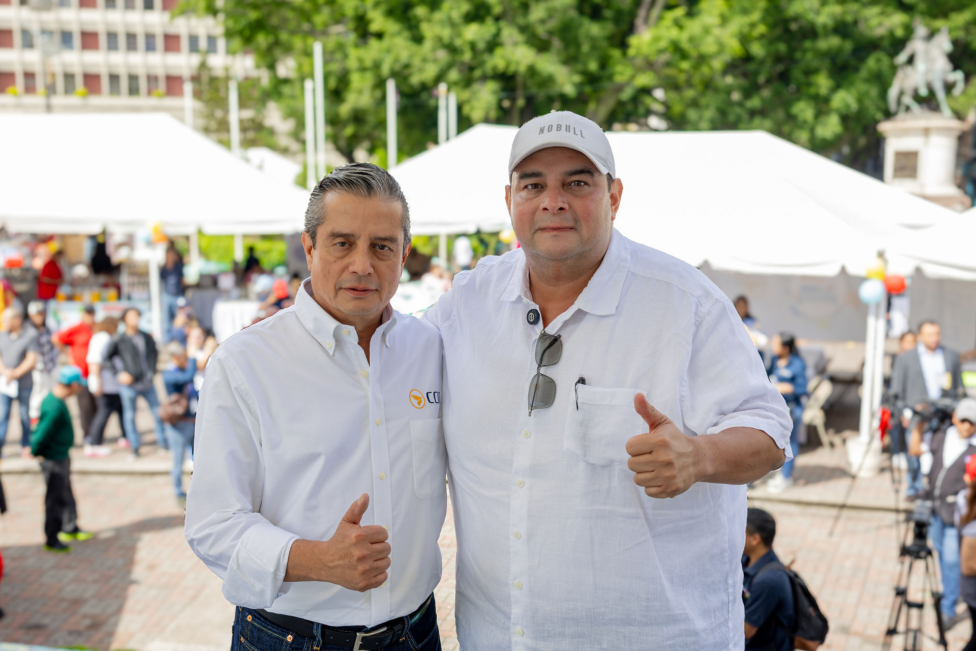 Presidente CCIT Daniel Fortín y Alcalde DC Jorge Aldana