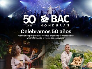 BAC Honduras celebra 50 años acompañando la transformación financiera de Honduras