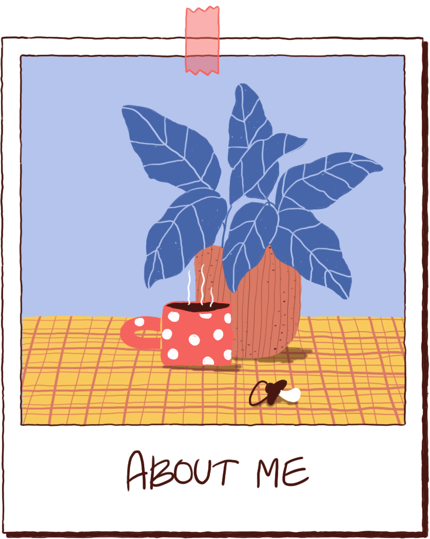 A button to the About me page